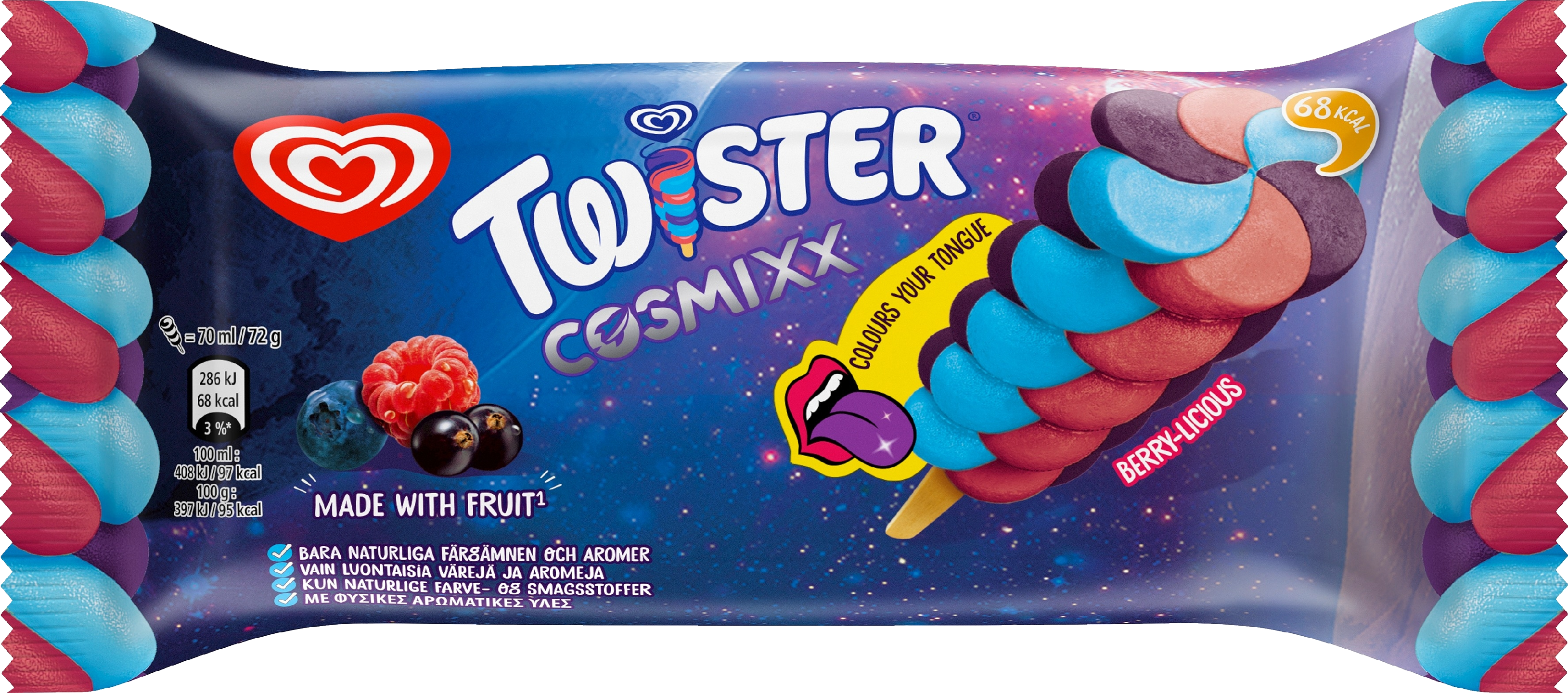 Twister Cosmixx Jäätelö 70ml/ 72g