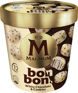 Magnum Bonbon White Chocolate & Cookies Jäätelö Monipakkaus 204ml/168g 12 kpl