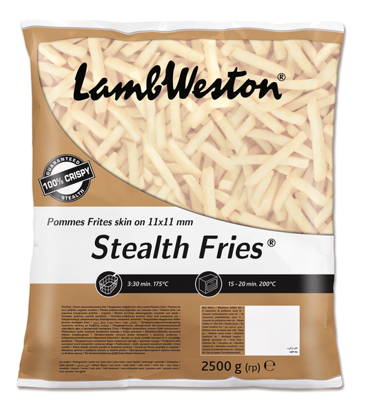 Lamb Weston Stealth ranskanperuna 11x11cm 2,5kg pakaste