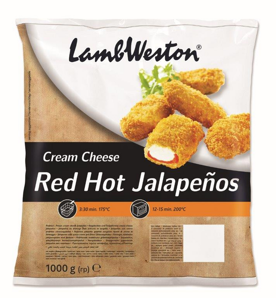 Lamb Weston Red Hot Jalapenos 1kg pakaste