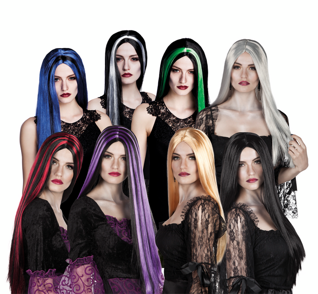 Peruukkilajitelma noita 8 erilaista