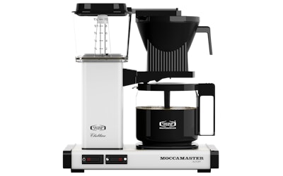 Moccamaster Automatic kahvinkeitin valkoinen - kuva