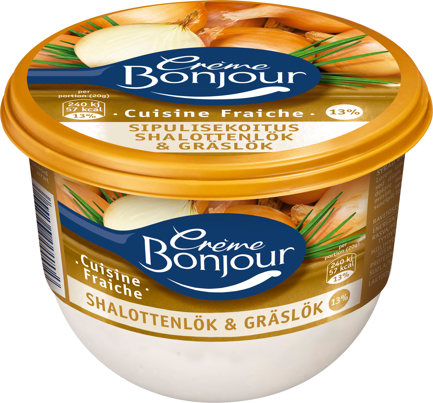 Creme Bonjour Cuisine Fraiche 13% 240g sipulisekoitus | K-Ruoka Verkkokauppa