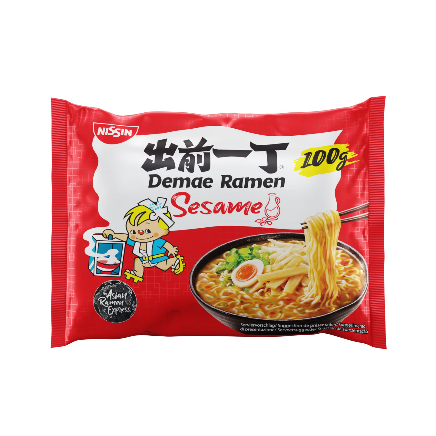 Nissin Demae Ramen nuudeli seesaminmakuinen 100g