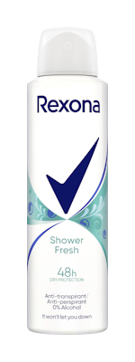 Rexona antiperspirantti spray 150ml Shower Fresh