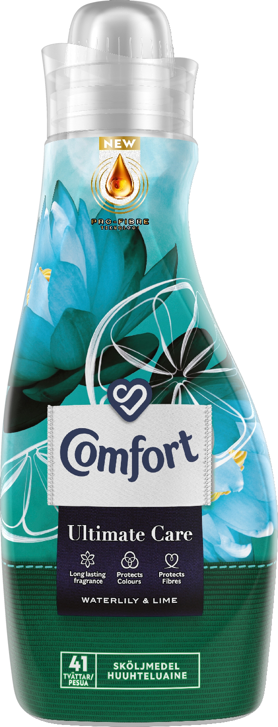 Comfort Ultimate Care huuhteluaine 750ml Water Lily & Lime