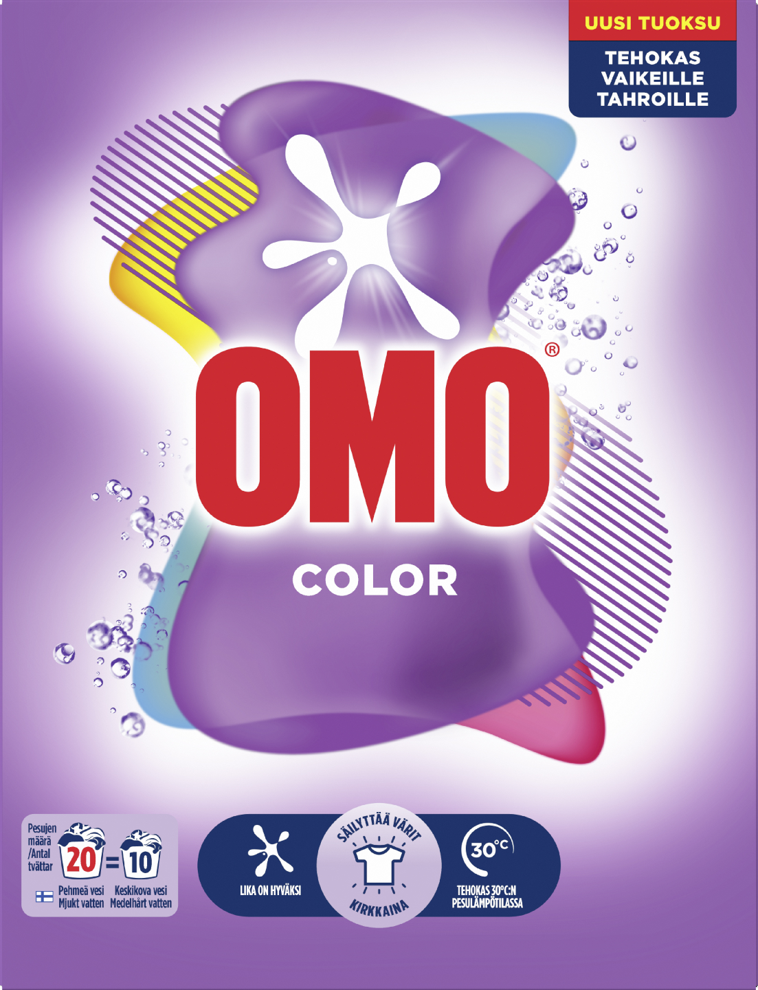 Omo pyykinpesujauhe 700g Color