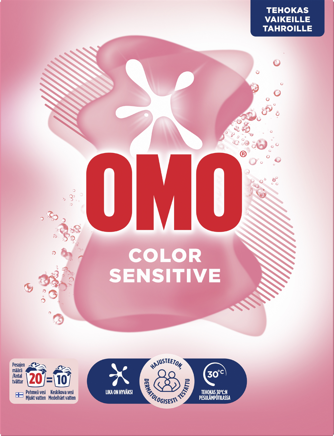 Omo pyykinpesujauhe 700g Sensitive Color