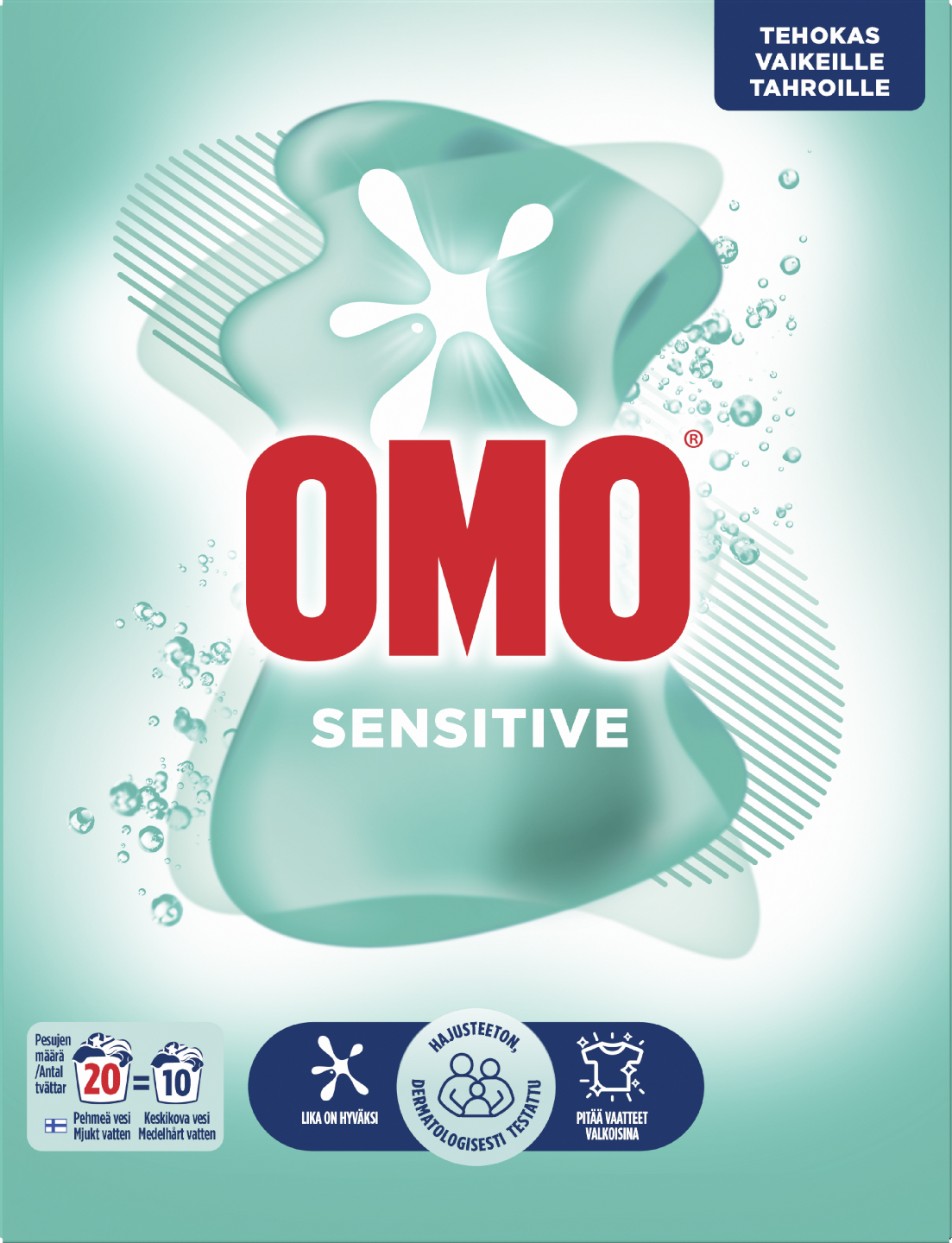 Omo pyykinpesujauhe 700g Sensitive