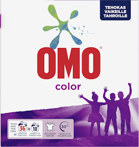 Omo pyykinpesujauhe 1,26kg Color