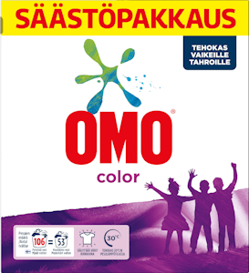 Omo pyykinpesujauhe 3,72kg Color