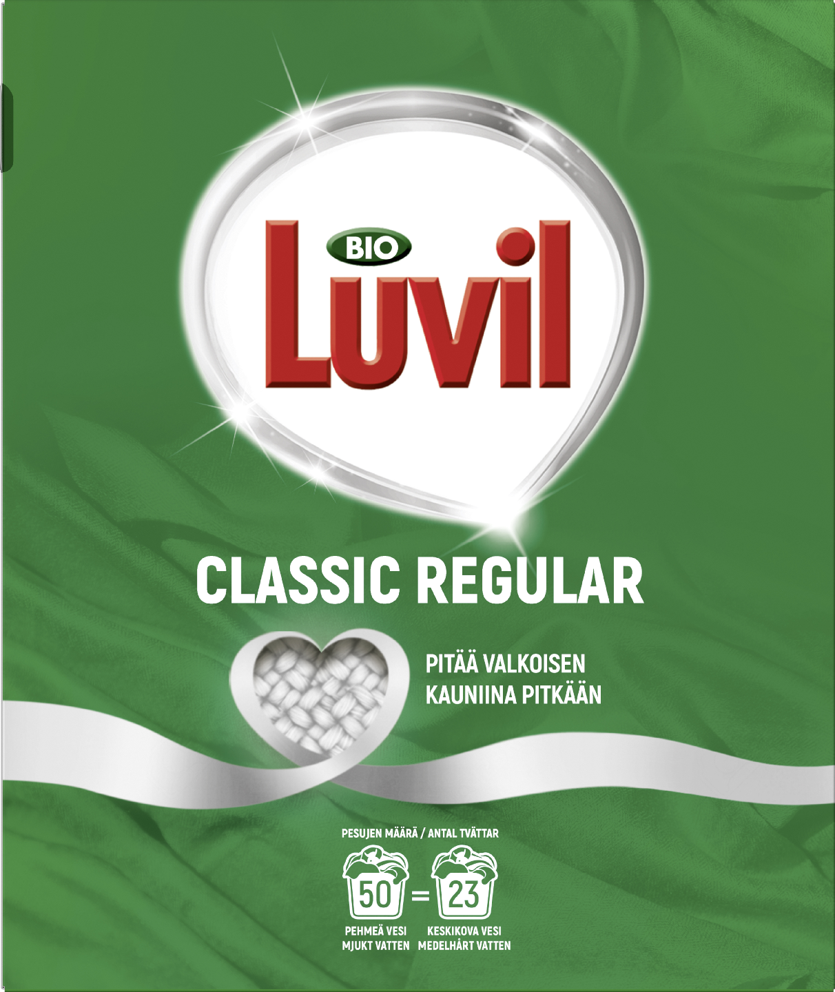 Bio Luvil pyykinpesujauhe 1,61kg Classic