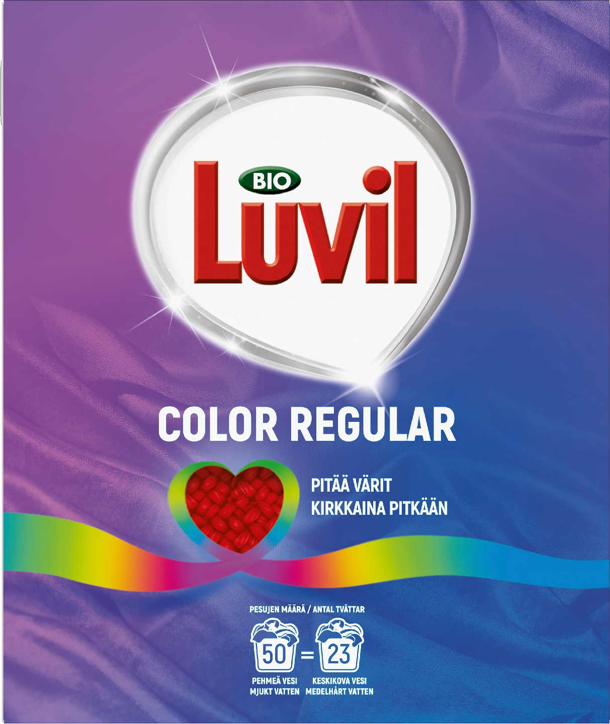 Bio Luvil pyykinpesujauhe 1,61kg Color