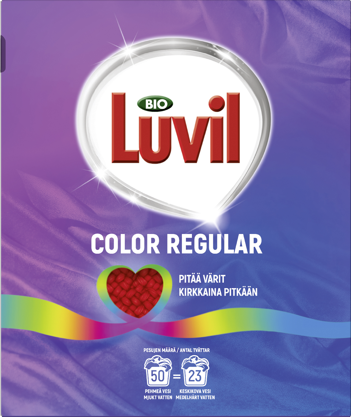 Bio Luvil pyykinpesujauhe 1,61kg Color