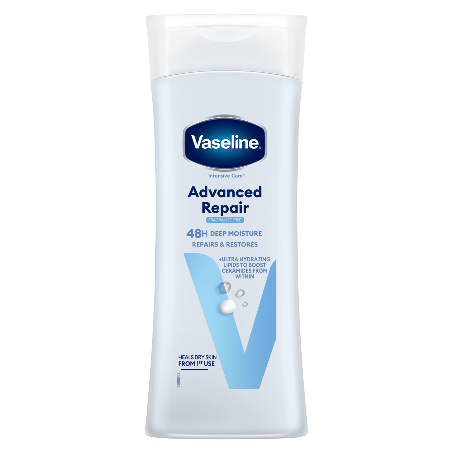 Vaseline kosteusvoide 400ml Advanced Repair hajusteeton