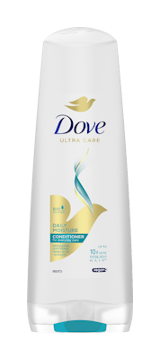Dove Daily Moisture Hoitoaine Vahvistaa ja kosteuttaa hiuksia joustavammaksi 350 ml