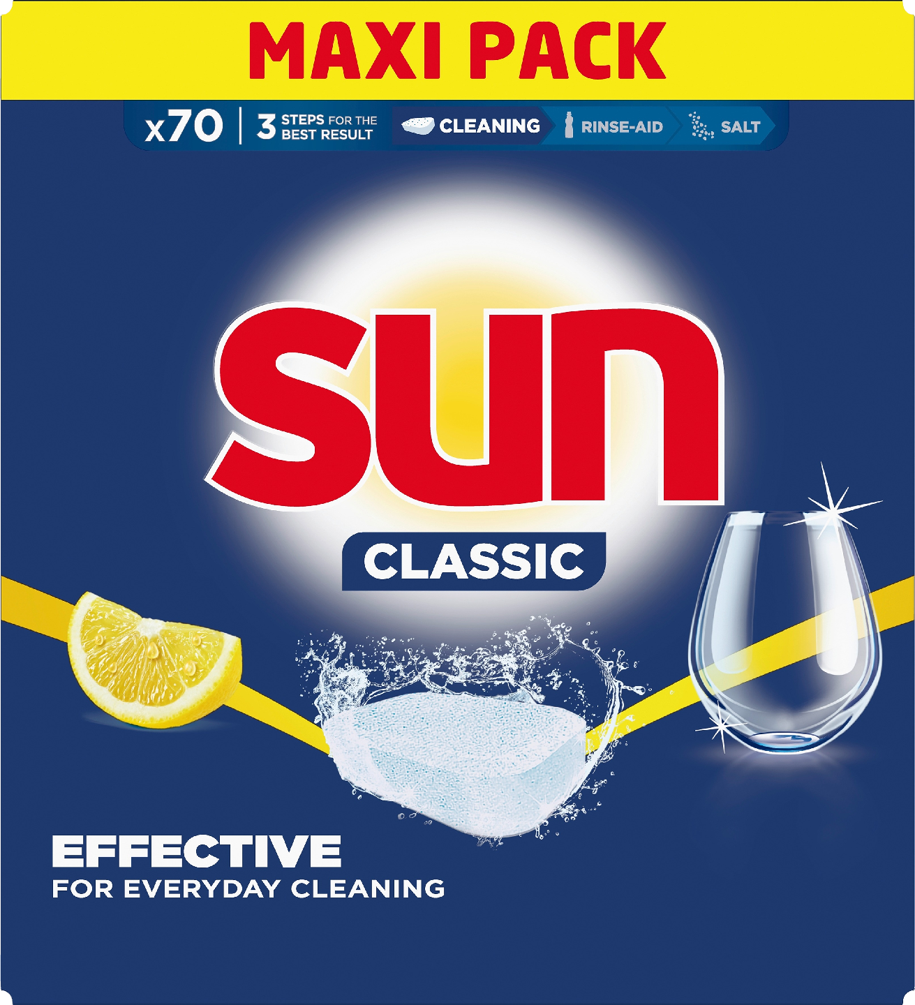 Sun Classic konetiski Lemon 70tab x 84 1/4LAVA