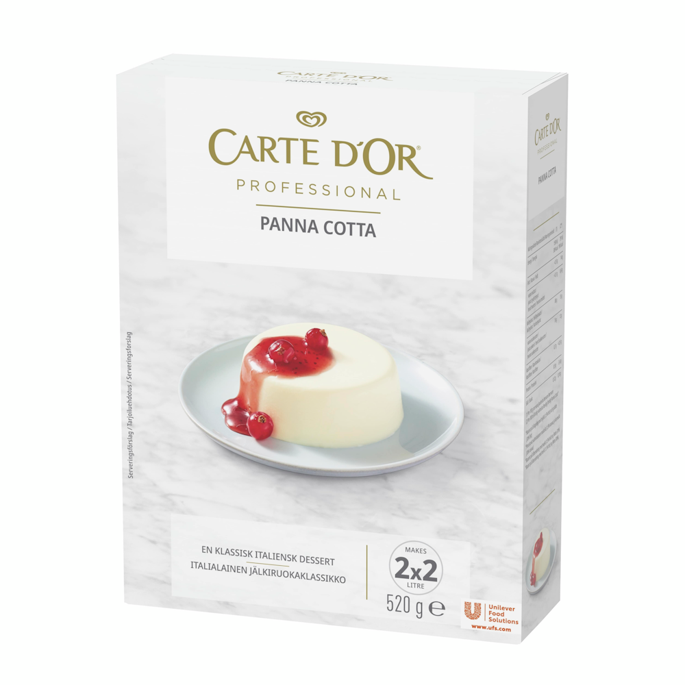 Carte d'Or Panna Cotta 0,52kg/4l — HoReCa-tukku Kespro