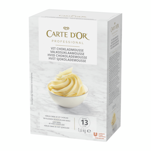 Carte d'Or Valkosuklaamousse 1,6kg/13l