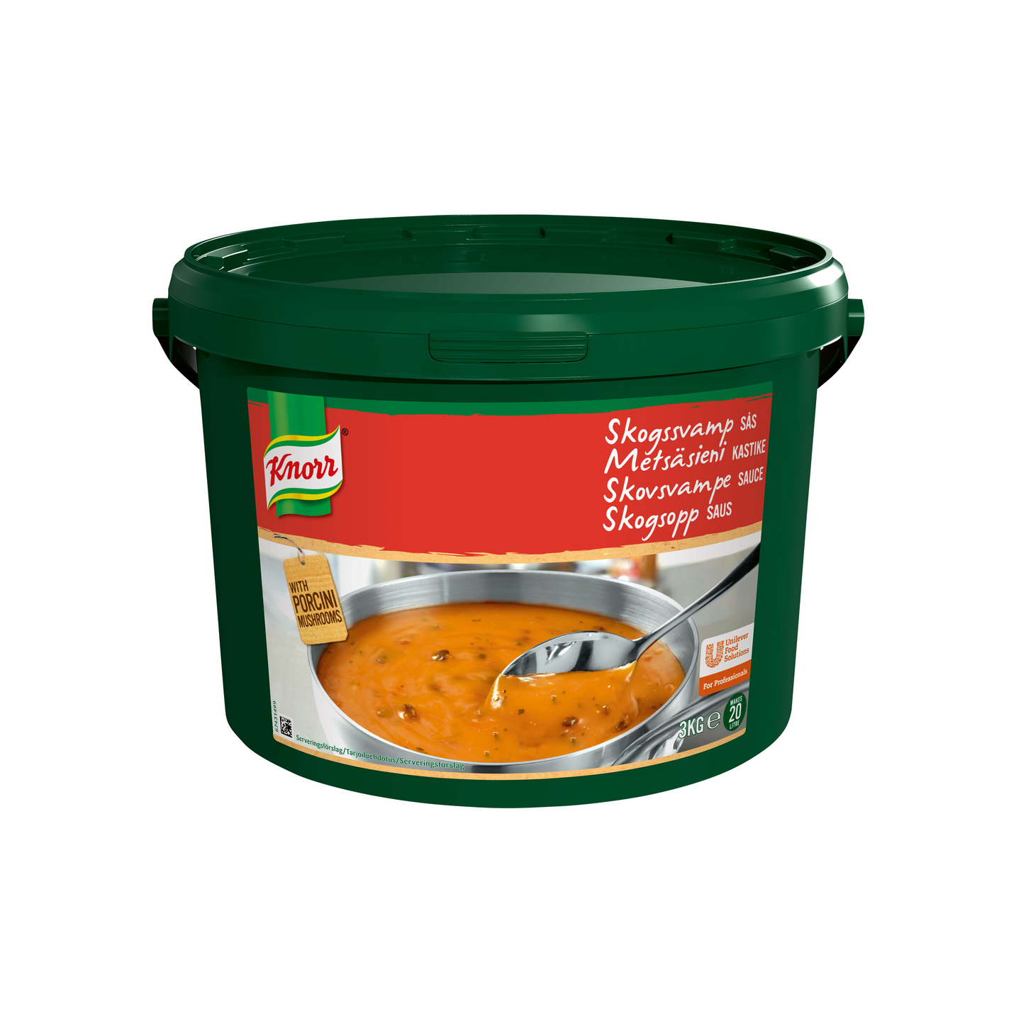 Knorr Metsäsienikastike 3kg/20l