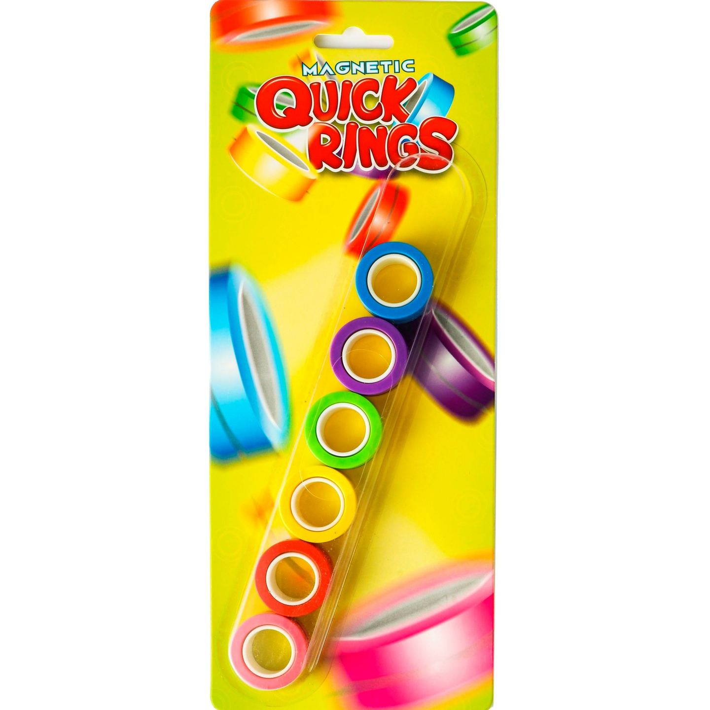 Magnetic Quick Rings Neon 6 kpl | K-Ruoka Verkkokauppa