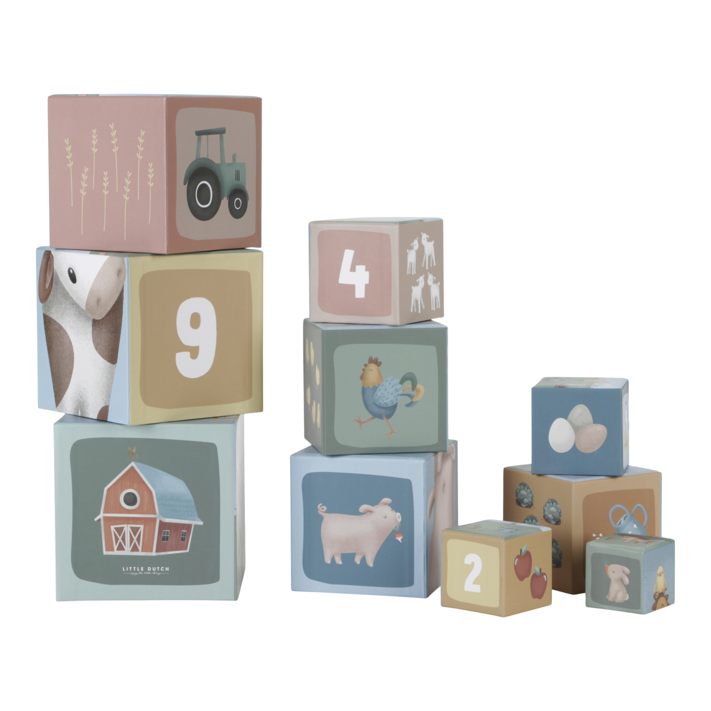 Pinottavat palikat Little Farm FSC