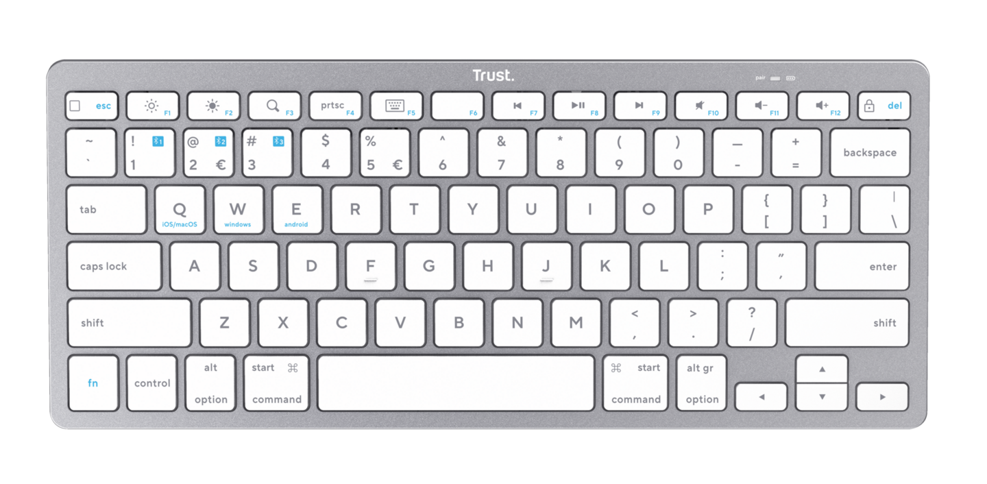 Trust Basics Bluetooth -langaton näppäimistö