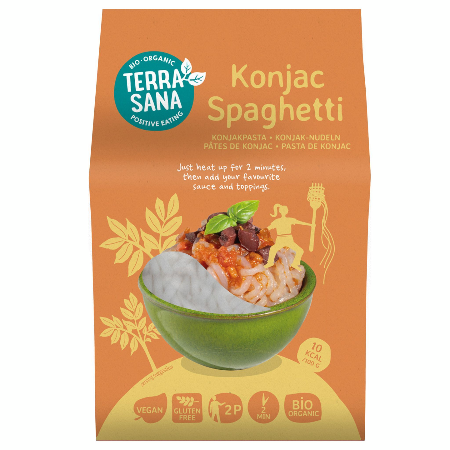 TerraSana Konjak-spagetti 250g Luomu