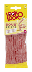 Look-O-Look Sour sticks 90g viinikumimakeinen