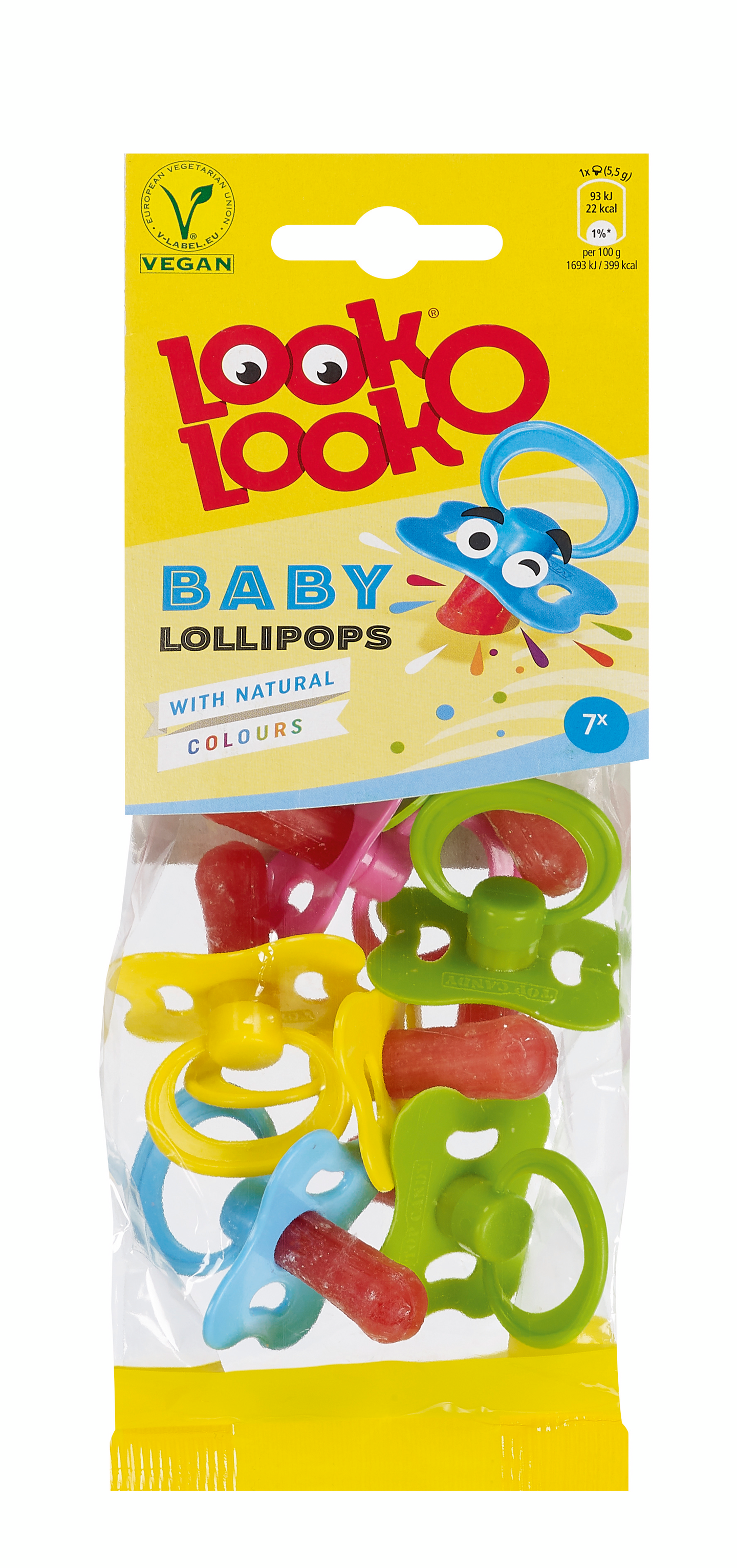 Look-O-Look Baby lollipops 37g makeissekoitus
