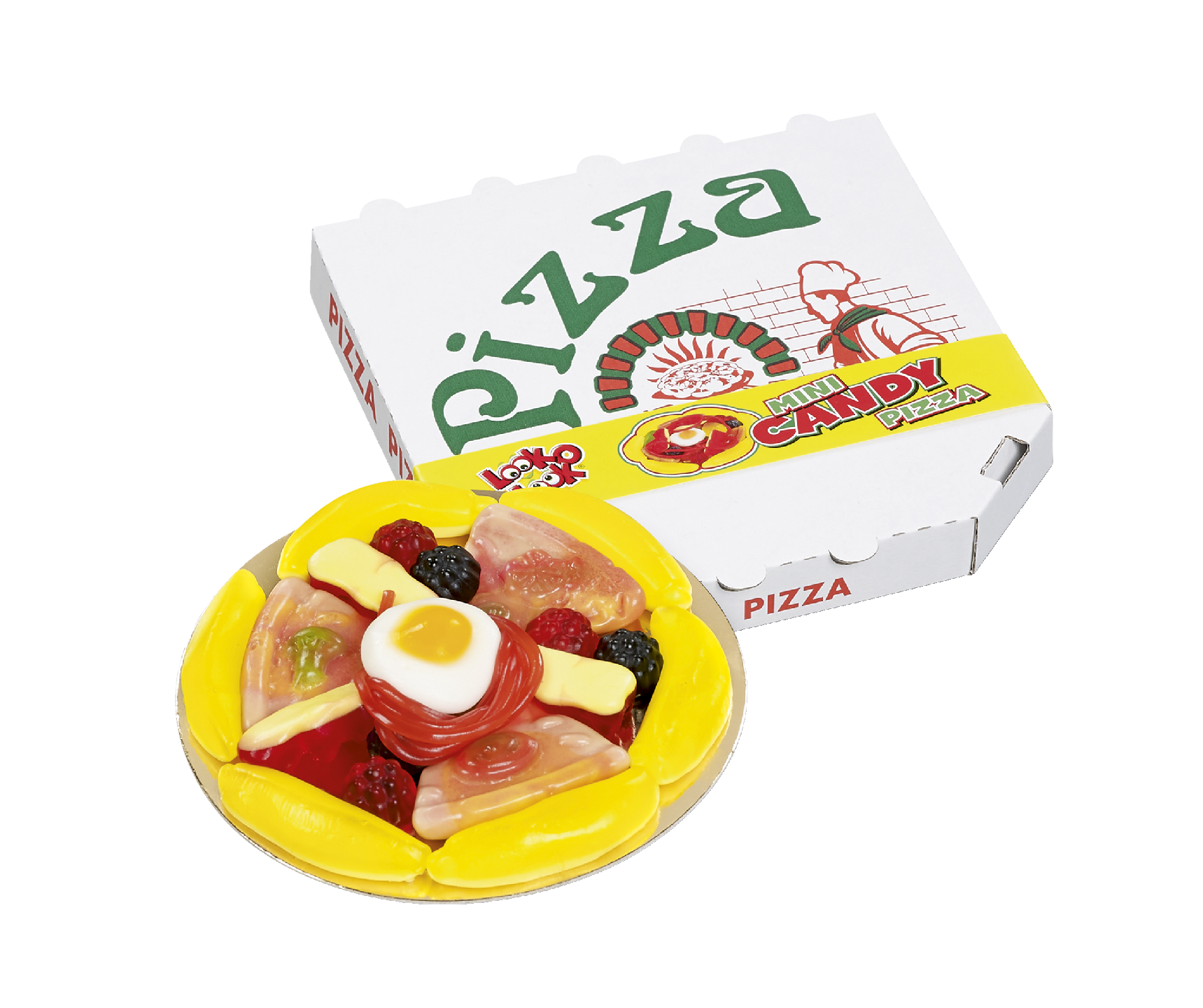 Look-O-Look Mini Candy 85g Pizza
