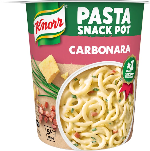 Knorr Snack Pot 71g spaghetti carbonara | K-Ruoka Verkkokauppa