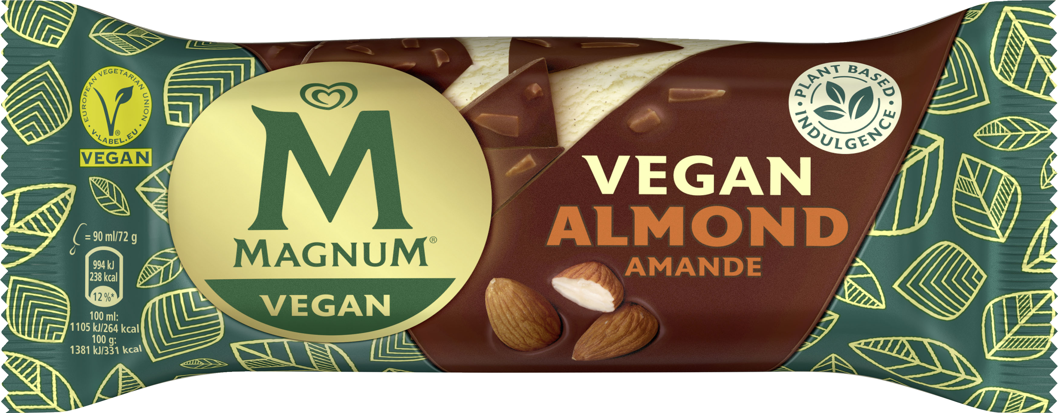 Magnum Vegan 72g Almond puikko