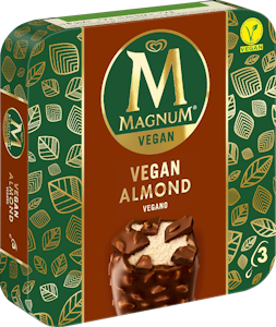 Magnum monipakkaus Vegan 3x90ml Almond 216g