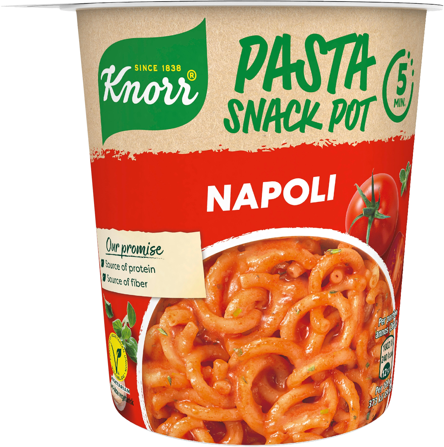 Knorr Snack Pot 69g spagetti napoli