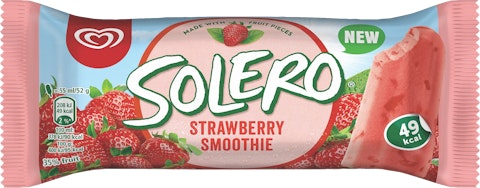 Solero 52g Strawberry Smoothie | K-Ruoka Verkkokauppa