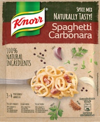 Knorr Pasta Carbonara ateria-ainekset 47g - Ruoan hinta