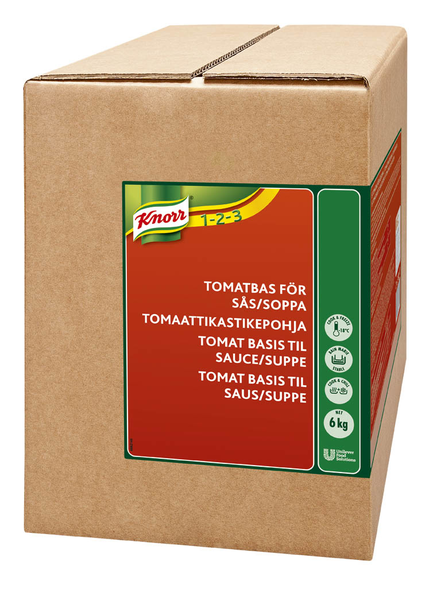 Knorr Tomaattikastikepohja kylmävalmistus 2x3kg/60l