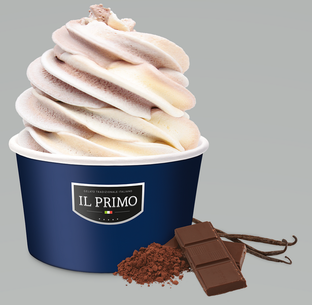 IL Primo suklaa-vaniljajäätelö laktoositon 160ml 18kpl