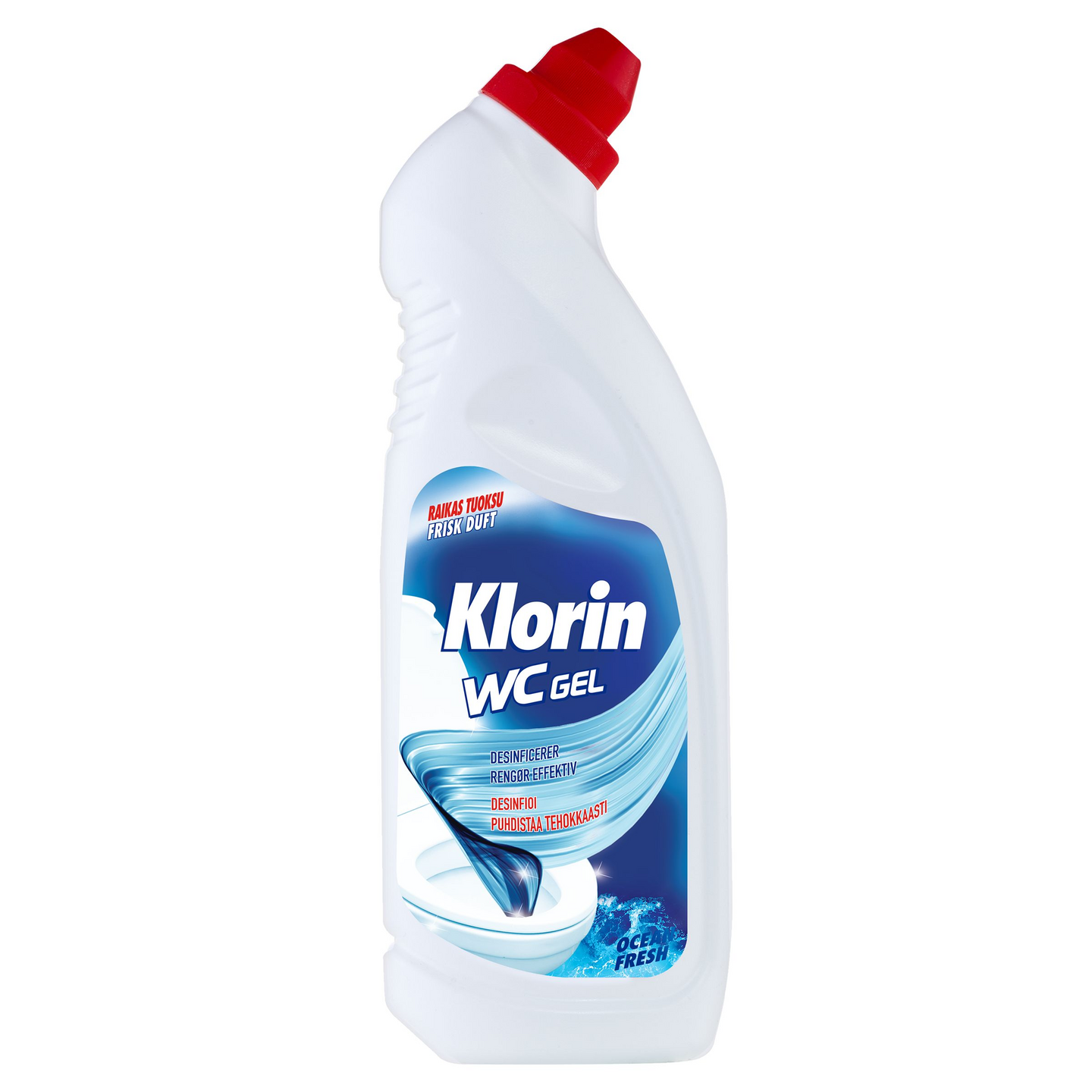 Klorin WC-geeli 750ml Ocean Fresh