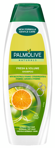 Palmolive Naturals shampoo 350ml Fresh & Volume Multivitamin Citrus