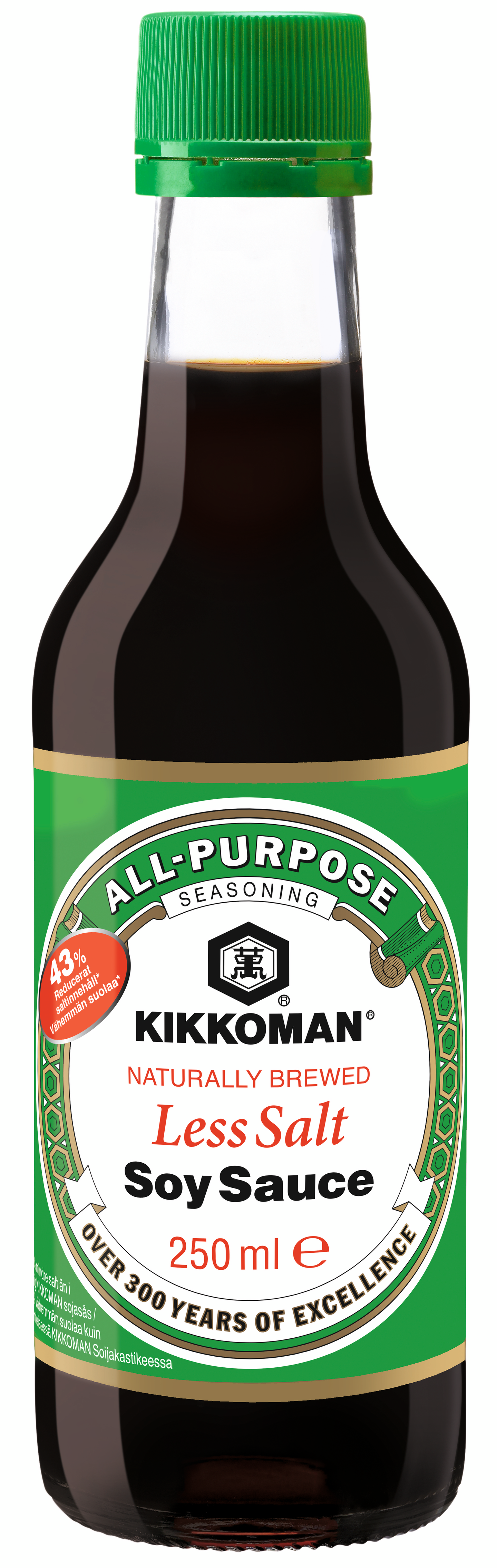 Kikkoman vähäsuolainen soijakastike 250ml