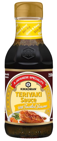 Kikkoman paahdetuilla seesaminsiemenillä maustettu teriyaki-kastike 250ml