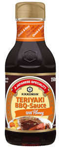 Kikkoman teriyaki bbq-kastike 250ml hunajalla