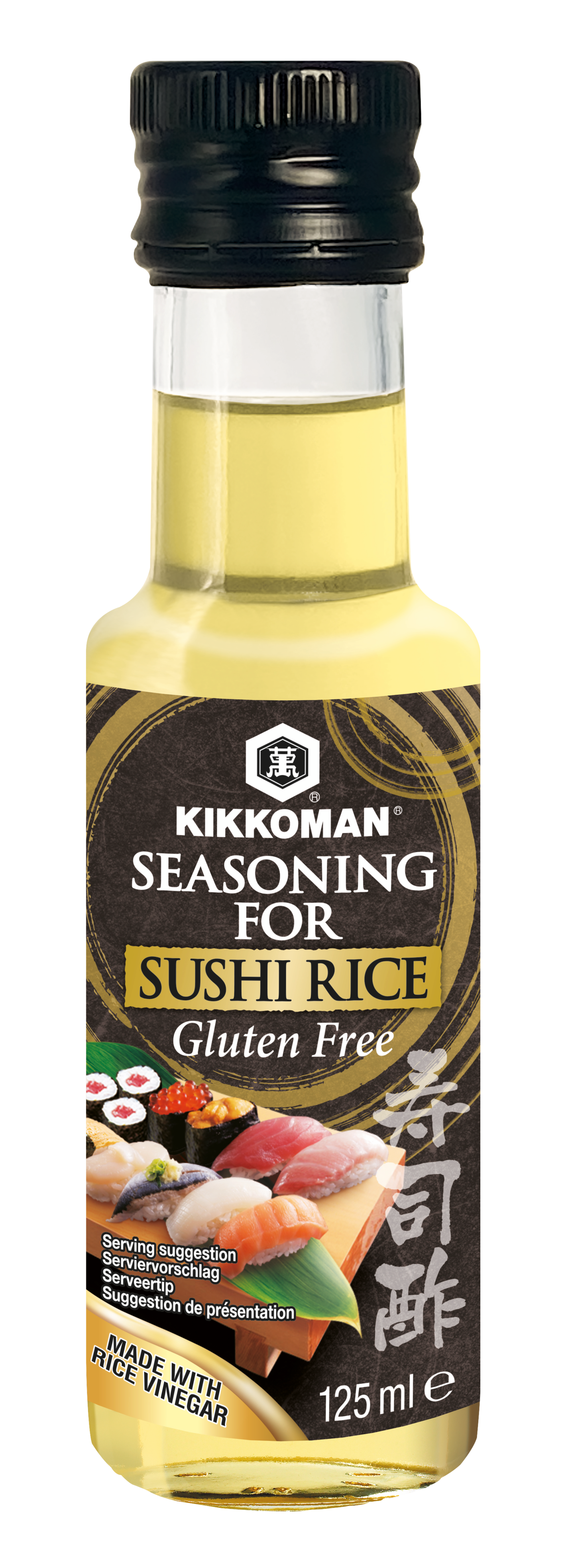 Kikkoman Maustekastike sushiriisille 125ml  Gluteeniton