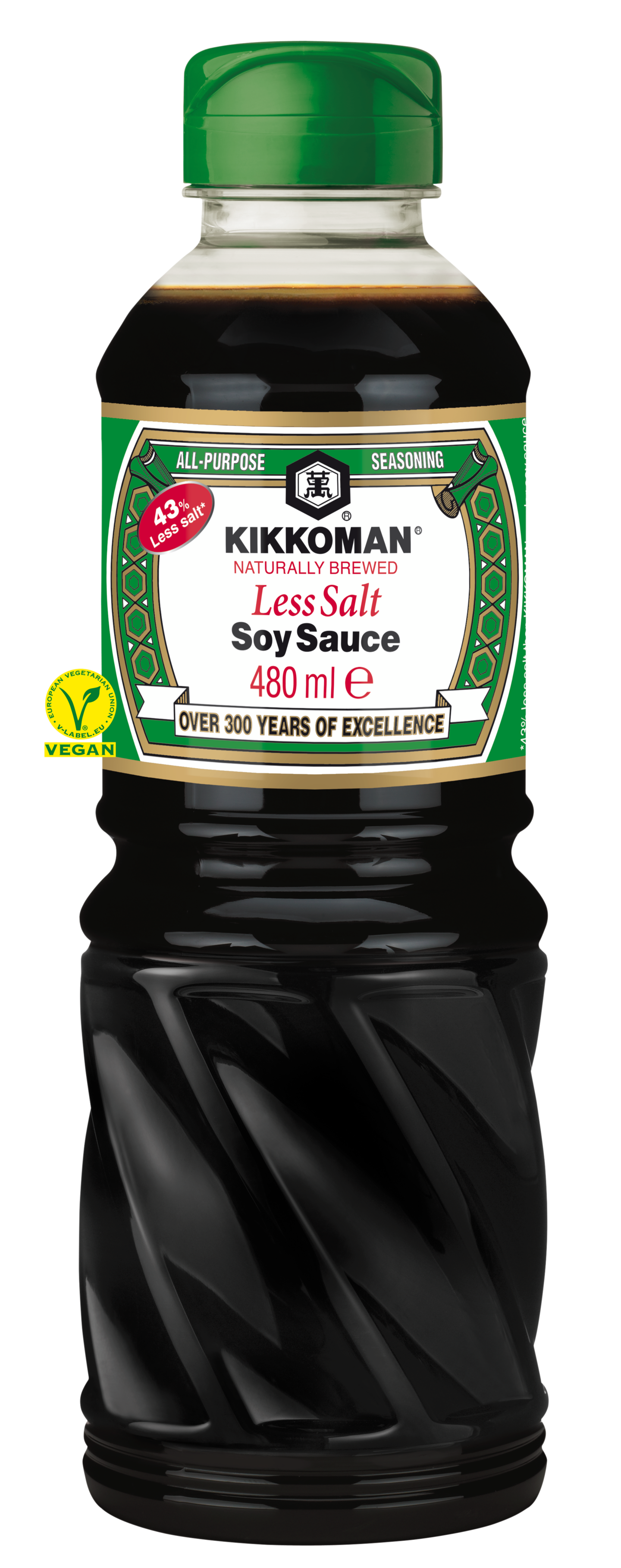 Kikkoman Less salt soijakastike 480ml