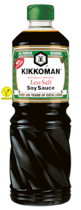 Kikkoman Less salt soijakastike 975ml