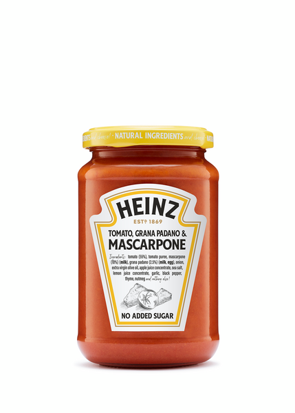 Heinz pastakastike 350g mascarpone & grana padano