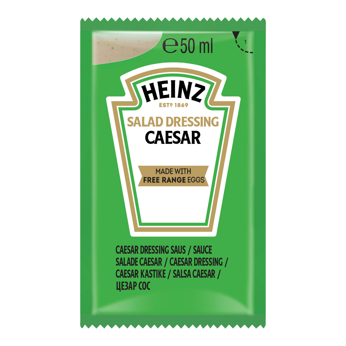 Heinz Caesarkastike annospussi 30x50ml