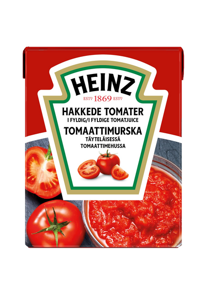 Heinz Tomaattimurska Natural täyteläisessä tomaattimehussa 390g